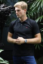 Black Collar T-Shirt - Image 3