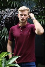 Maroon Collar T-Shirt - Image 4