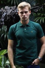 Forest Green Collar T-Shirt - Image 2