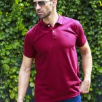 Casa Milano Maroon Collar Tshirt