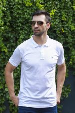 Casa Milano White Collar Tshirt - Image 2