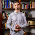 Harvey England Button Down Stripe Long Sleeve Shirt