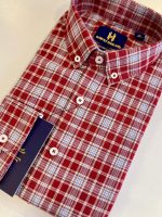 Harvey England Check Button Down Long Sleeve Shirt