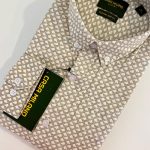 Casa Milano Button Down Printed Long Sleeve Shirt