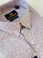 Harvey England Button Down Printed Long Sleeve Shirt - Image 3