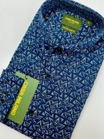 Casa Milano Button Down Printed Long Sleeve Shirt