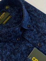 Casa Milano Button Down Printed Long Sleeve Shirt - Image 4