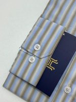Harvey England Stripe Button Down Shirt - Image 3