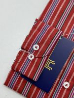 Harvey England Stripe Button Down Shirt - Image 3
