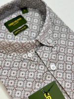 Casa Milano Printed Short Sleeve Button Down Shirt - Image 3