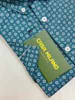 Casa Milano Printed Short Sleeve Button Down Shirt - Image 4
