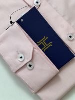 Harvey England Button Down Pink Long Sleeves Shirt - Image 4