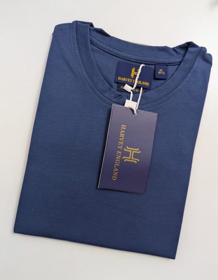 Harvey England Grey Crew Neck T-Shirt
