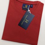 Harvey England Red Crew Neck T-Shirt