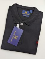 Harvey England Black Collar T- Shirt