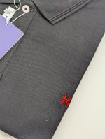 Harvey England Black Collar T- Shirt - Image 3