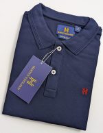 Harvey England Charcoal Grey Collar T- Shirt